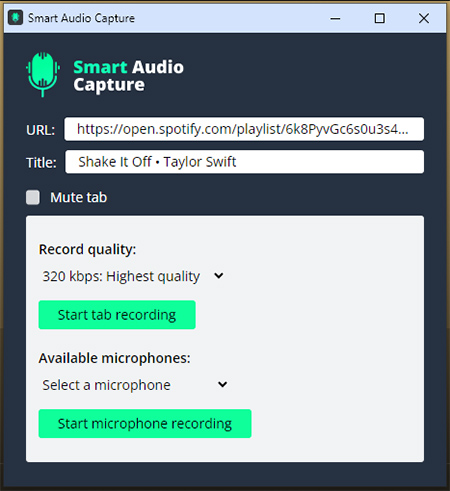 smart audio capture