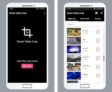crop video android with smart video crop