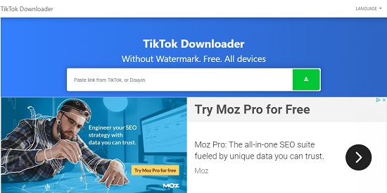 SSSTikTok - Free TikTok Downloader No Watermark