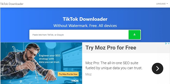 Tiktok Downloader - Download Video tiktok Without Watermark - SnapTik