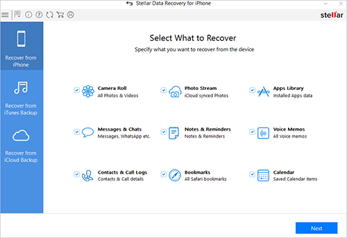 stellar data recovery for iphone