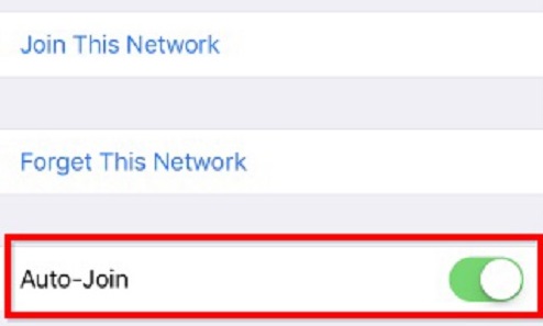stop wifi from automatically connecting