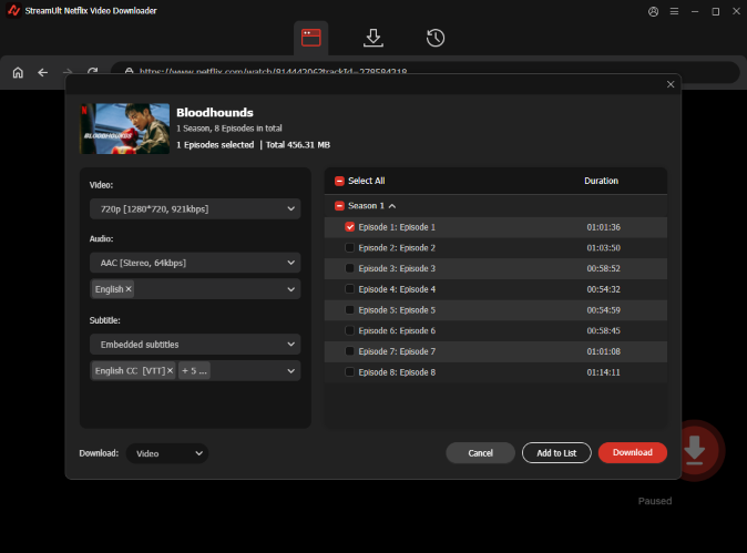 streamult netflix video downloader