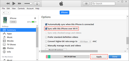 change syncing method