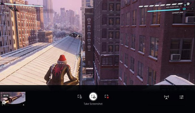 take screenshots on ps5