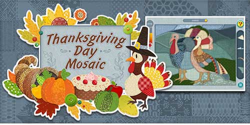 thanksgiving day mosaic