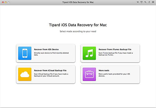 tipard ios data recovery mac