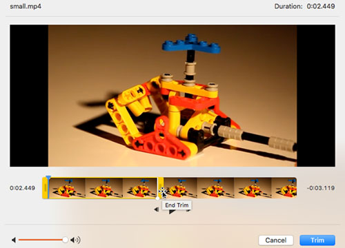 trim video powerpoint mac