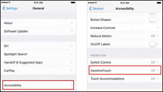 turn off assistivetouch