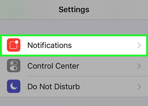 turn on notifications
