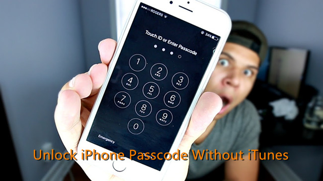 unlock iphone passcode without itunes