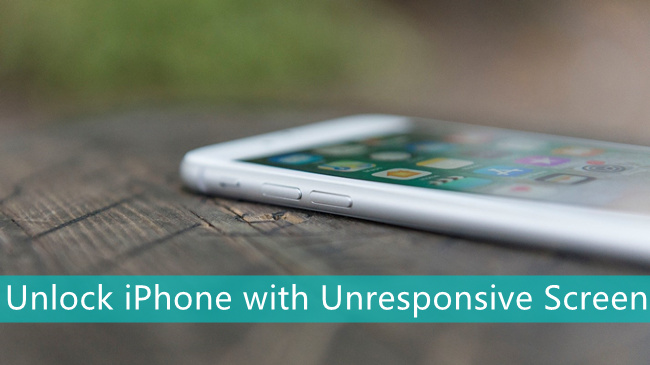 unlock iphone with unresponsive screen