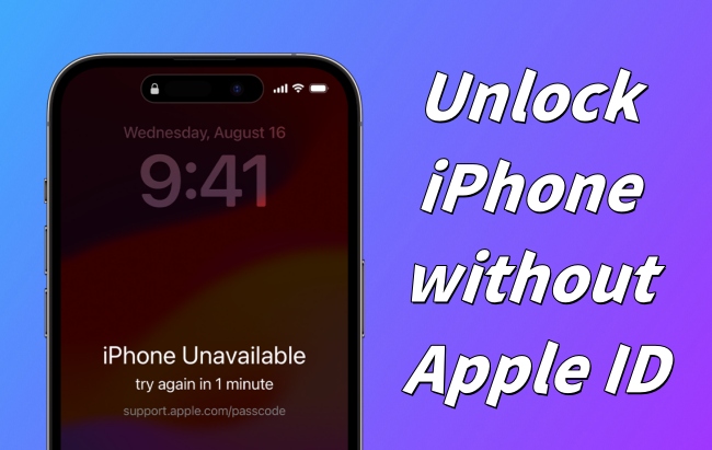 how to unlock iphone without apple id