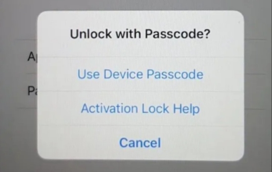 use screen passcode to bypass icloud lock