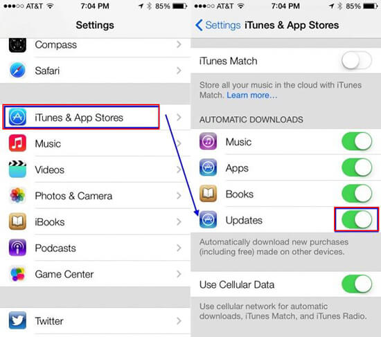 update app