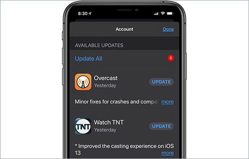 update messenger on iphone