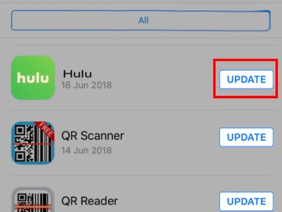 update app