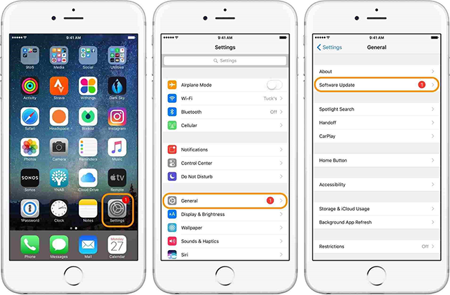 update ios