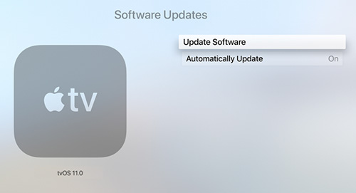 update software apple tv