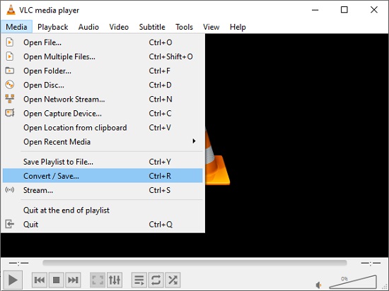 convert webm to mp4 with vlc