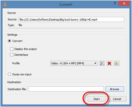 extract audio from flv with vlc