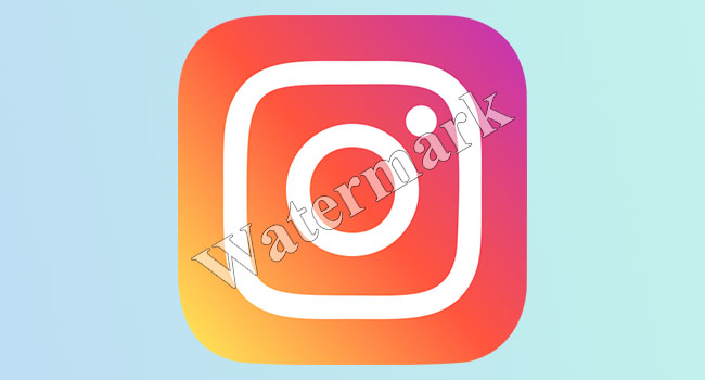 watermark instagram photos