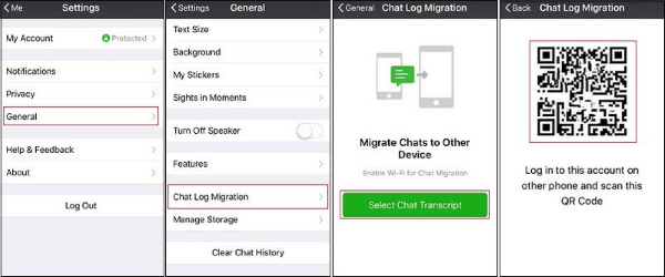 wechat migrate chat