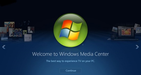 windows media center