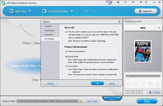wonderfox free hd video converter