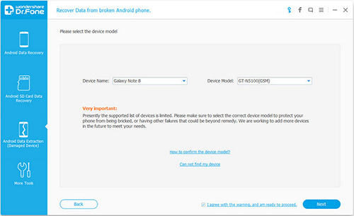 wondershare drfone for android