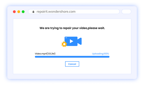 wondershare repairit online mac repair flv files