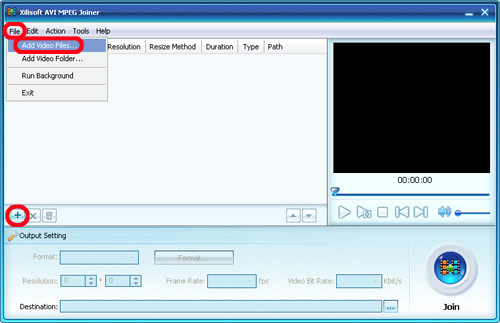 xilisoft avi mpeg joiner
