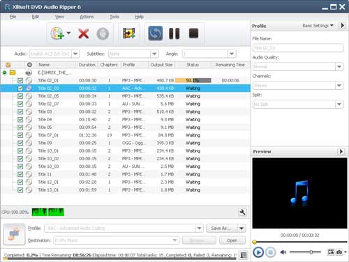 xilisoft dvd audio ripper
