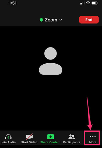 zoom record mobile