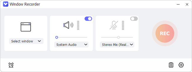 launch window recorder