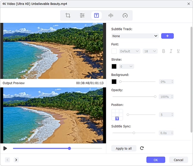 add subtitles to video