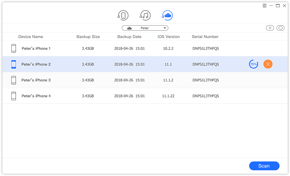 recover data from icloud