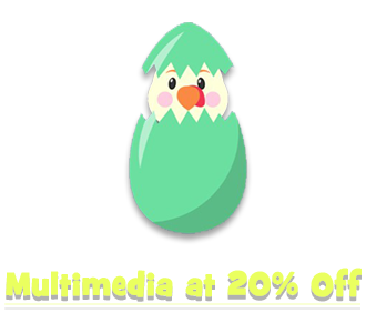 Multimedia at 20% off