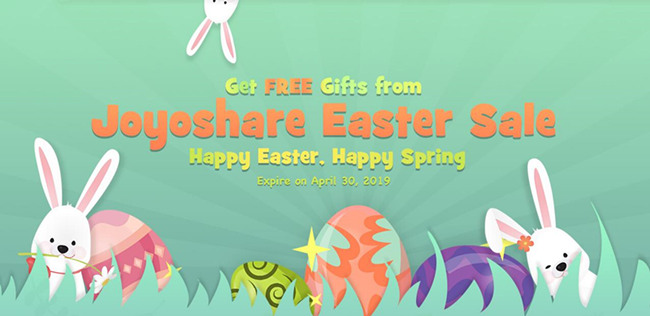 joyoshare 2019 easter promotion