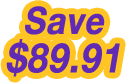 save $89.91