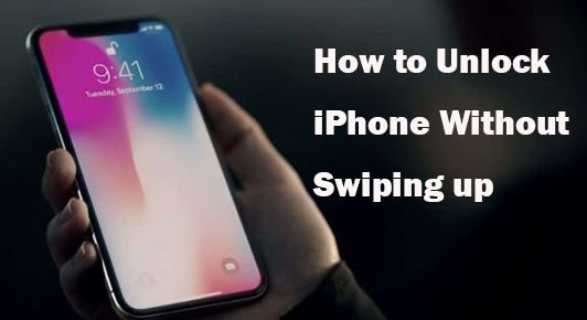 how to unlock iphone without swiping up