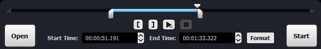 trim music in joyoshare vidikit