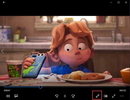 movies tv trim video windows 10