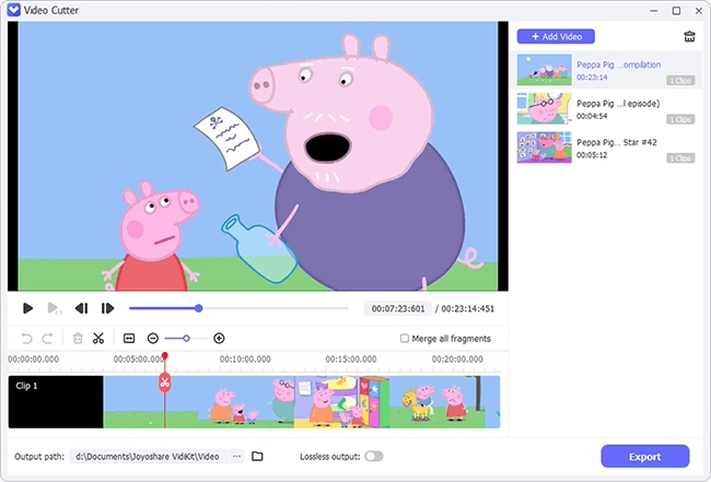 joyoshare video cropper